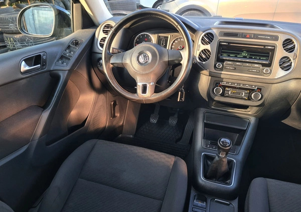 Volkswagen Tiguan cena 39499 przebieg: 133568, rok produkcji 2012 z Wrocław małe 497